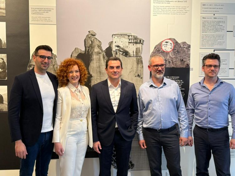 Επίσκεψη Σκρέκα στον πρωτοποριακό εκθεσιακό χώρο Terra Immersia στην Καλαμπάκα