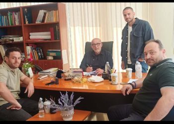 Υπεγράφη το έργο κατασκευής τοιχείου αντιστήριξης στην εκκλησία Αγίου Γεωργίου Γριζάνου