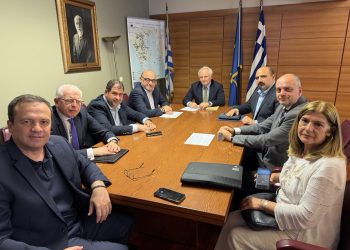 Συνάντηση Θεσσαλών βουλευτών με τον Υφυπουργό Αγροτικής Ανάπτυξης Γ. Ανδριανό  «Οι παραγωγοί δεν πρέπει να αδικούνται από αστοχίες του συστήματος monitoring»