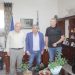 Εθιμοτυπική επίσκεψη της ηγεσίας του Κυνηγετικού Συλλόγου Πύλης                                      με τον Δήμαρχο Πύλης
