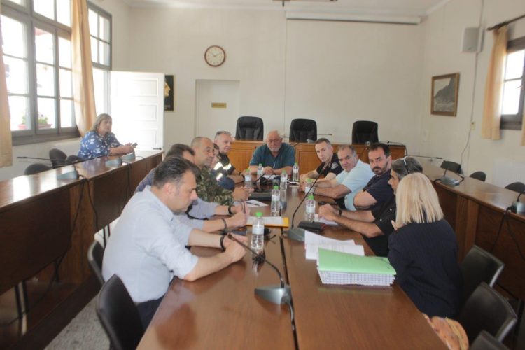 Συνεδρίαση του Συντονιστικού Οργάνου Πολιτικής Προστασίας του Δήμου Πύλης