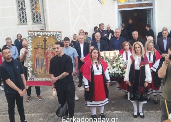 Ο εορτασμός των Αγίων Κωνσταντίνου και Ελένης στο Πετρωτό