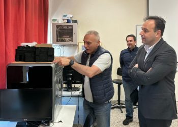 Επίσκεψη Παπαστεργίου στο Γενικό Λύκειο Πύλης