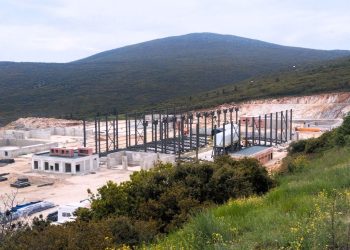 Στο 40% η πρόοδος εργασιών της Μονάδας Επεξεργασίας Απορριμμάτων δυτ. Θεσσαλίας