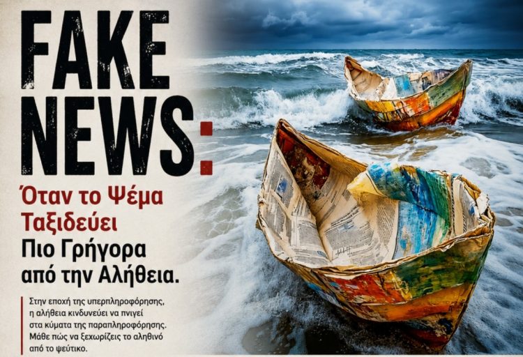 Fake News & Παραπληροφόρηση: Ο Ακήρυχτος Πόλεμος Κατά της Αλήθειας στην Εποχή της Τεχνητής Νοημοσύνης