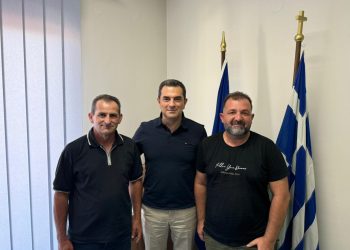 Συνάντηση Σκρέκα με τον Μελισσοκομικό Σύλλογο Τρικάλων