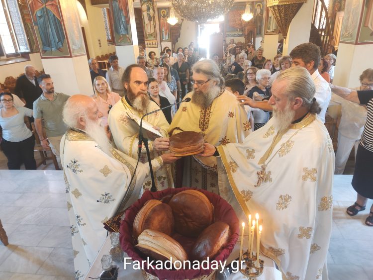 Ο εορτασμός των Πρωτοκορυφαίων Αποστόλων Πέτρου και Παύλου στη Φαρκαδόνα