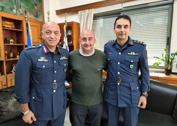 Συνάντηση Δημάρχου Τρικκαίων – Περιφερειακού Αστυνομικού Διευθυντή Θεσσαλίας