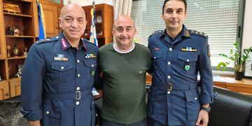 Συνάντηση Δημάρχου Τρικκαίων – Περιφερειακού Αστυνομικού Διευθυντή Θεσσαλίας