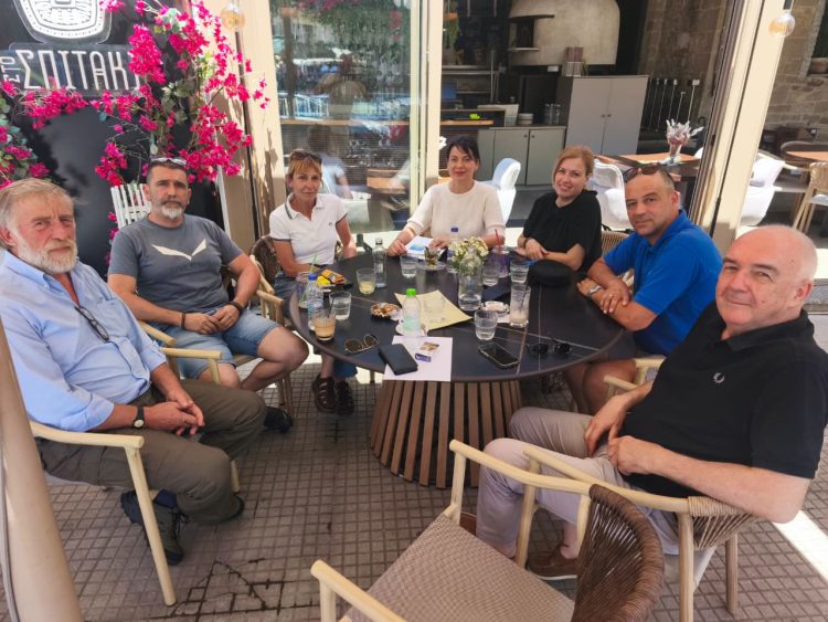 Συνάντηση της Μαρίνας Κοντοτόλη με εκπροσώπους φορέων της Πύλης