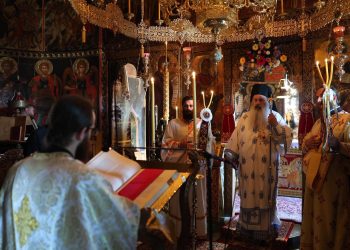 Με λαμπρότητα η πανήγυρη της Ιεράς Μονής Αγίων Πάντων Βαρλαάμ Μετεώρων
