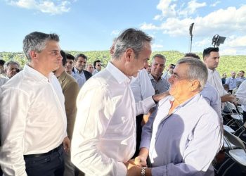 Παρών στη μεγάλη ιστορική στιγμή της ολοκλήρωσης του Ε65 ο Μαράβας