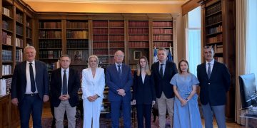 Συνάντηση της Γ. Γ. της Αποκεντρωμένης Διοίκησης Θεσσαλίας  με τον Πρόεδρο της Δημοκρατίας 
