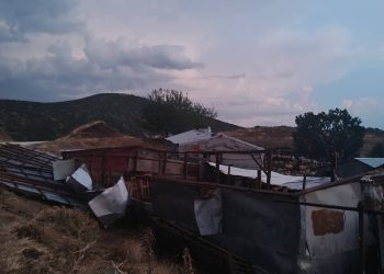 Σοβαρές ζημιές σε σταβλικές εγκαταστάσεις από την κακοκαιρία
