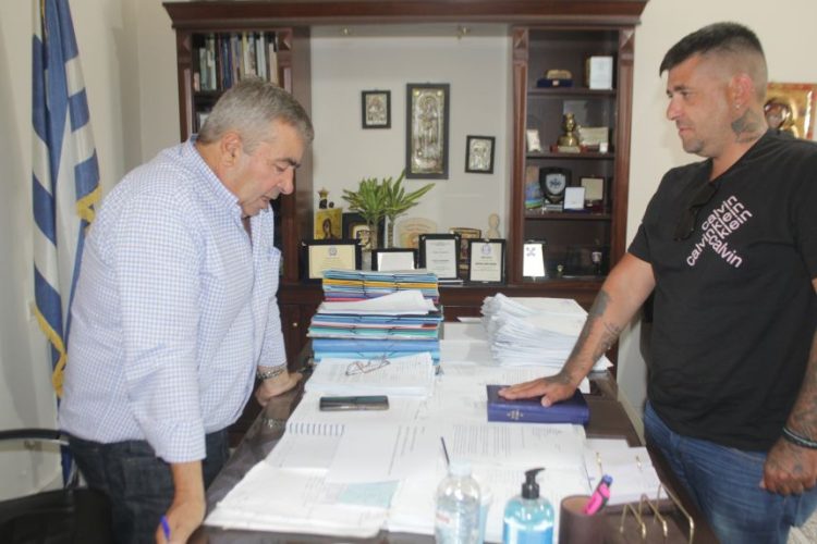 Ορκωμοσία νέου υπαλλήλου στον Δήμο Πύλης