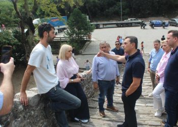 Αυτοψία Μαράβα – Σκρέκα στην πρόοδο του έργου δημιουργίας δικτύου μονοπατιών στον Δήμο Πύλης