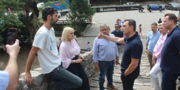 Αυτοψία Μαράβα – Σκρέκα στην πρόοδο του έργου δημιουργίας δικτύου μονοπατιών στον Δήμο Πύλης