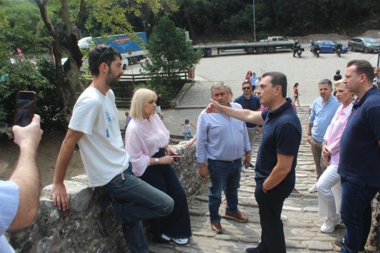 Αυτοψία Μαράβα – Σκρέκα στην πρόοδο του έργου δημιουργίας δικτύου μονοπατιών στον Δήμο Πύλης