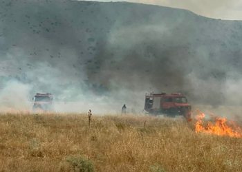 Υπό έλεγχο η φωτιά στη ΒΙΠΑ Φαρκαδόνας